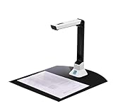 MKHFP Dokumentenkamera for Lehrer, tragbarer USB-Dokumentenkamera-Scanner mit Ständer, 8 MP HD-Doc-Cam-Fotoscanner im A4-Format Visuelles Lehrmittel