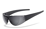 HELLY® - No.1 Bikereyes® | Bikerbrille, Motorradbrille, Motorrad Sonnenbrille | TESTSIEGER: beschlagfrei, winddicht, bruchsicher | TOP Tragegefühl bei langen Ausfahrten | Brille: moab 4
