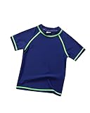 UV Shirt Kinder 6-12 Jahre - Badeshirt uv Jungen Schwimmshirt Kinder UV-Schutz UPF 50+ Kurzarm