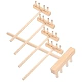 KONTONTY Holzrechen Für Sandkasten Dekorative Sandtisch Zubehör Für Mikro Landschaften x Ideale Sandspielzeug Für Kreative Bastelprojekte