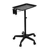 Friseurwagen höhenverstellbarer Salon Rollwagen Tragbar Friseur Trolley Kosmetikwagen für Friseursalon Tragkraft 6 kg