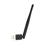 DigiQuest WLAN USB Stick für Digi Quest Q60 / Q80 / Q90 TivuSat Receiver - Mini Adapter mit +2dB Antenne, 150 Mbit/s, Plug & Play, USB 2.0/3.0 Support