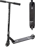 RAVEN Scooter Stunt Freestyle Tricks Roller Kickscooter für Kinder Jugendliche |100mm PU Räder | ABEC-9 Kugellager (Rookie Black, 100mm)