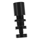 BRIGHTFUFU gpu support grafikkarten halterung pc - gehäuse grafikkarte halterung Unterstützung für Computer-Grafikkarten Stand GPU-Unterstützung Vertikales GPU-Montageset magnetisch Black