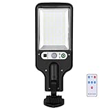 Changtai LED Solarlampe Aussen mit Bewegungsmelder, Super Helle Solarleuchten Treppenlicht Sicherheitswandleuchte 3 Modi IP65 Wasserdicht Solarwandlichter Kabellos für Garten Balkon Terrasse Treppen