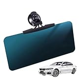 Blendfreie Sonnenblende,Blendfreies UV-Schutz-Saugnapf-Autovisier, Auto Blendschutz Sonnenblende, Sonnenblende Für Auto Mit Saugnapf, Schützt Vor Blendung/UV/Streulicht, Für Auto, SUV, LKW Usw