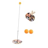 BESPORTBLE 1 Satz Tischtennis Trainer Tischplatte Spielset Sandkunstsets für Planke Tischtennis Set tischtennisset Handlich Tischtennistraining Sporttrainingsgerät hölzern