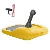 Schneeschlitten für Erwachsene, Winterschlitten für den Außenbereich, Schlittenausrüstung, Snowboard mit Griff, Winter-Skibretter – tragbarer Winter-Ski-Roller für E