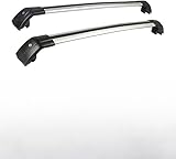 Kreuzschienen-Dachträger für Buick Envision 2014 2015 2016 2017 Auto Aluminium Dachträger Lastenträger Dachgepäckträger Dachgepäckträger Fahrrad Kajak Trägerhalter