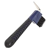 VERDANVERSE Hufpickel mit Bürste Robuster Hufkratzer für Pferdepflege Ergonomischer Langlebig und Rostfrei Auskratzen von Hufen Zufällig