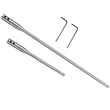 Ciieeo Bohrerverlängerungsset 4 Stück 150/300mm aus Stahl mit Schraubenschlüssel für Holzbohrer Handwerker Bohrverlängerung für Schwer Zugängliche Stellen