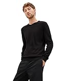 TOM TAILOR Herren 1012820 Basic Strickpullover Mit V-Ausschnitt, 29999 - Black, L EU