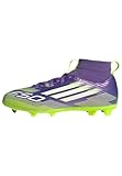 adidas Unisex Kids' F50 League Mid Firm Ground/Multi Football Boots Kids Purple 5.5