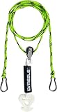 Mesle Schleppdreieck Pulley DLX 2 Personen, selbstzentrierend, XXL lang, extra Schwimmer, Quick-Connect-Haken, incl. Rope Keeper