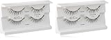 ARDELL Magnetic Lashes Double 110 - magnetische Wimpern aus Echthaar mit magnetischer Wimpernzange (Applikator), Fake Lash ohne Kleber anzubringen, vegan, flexibel und wieder verwendbar