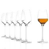 Stölzle Lausitz Süßweinkelche Experience 6er-Set I 190ml Wein Gläser optimal für Dessertwein I Dünne Süßweinkelche I Spülmaschinengeeignete Kristallgläser mit maximaler Geschmacksentfaltung