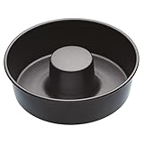 masterclass Antihaft-Savarin Kuchenform/Ring-Back Form, Stahl, Grau, 20 x 20 x 5.5 cm