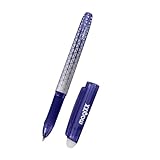 Online magiXX radierbarer Tintenroller Blau I Gelschreiber blau I radierbare Gel-Mine, medium, austauschbar I Tintenroller mit thermosensitiver Tinte I Radierstift, radierbarer Kugelschreiber