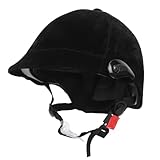 MUELODSIC Reithelm Verstellbar Leicht Atmungsaktiv Schutzhelm für Mädchen Jungen Equestrian Helm Mit Weicher Polsterung Komfortabel Sicher Für Reitsport Aktivitäten