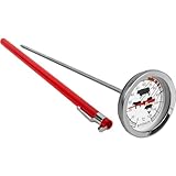 BROWIN® Analog Bratenthermometer mit Etui 101700 | 0-120 °C Grillthermometer | Garthermometer aus Edelstahl | Fleischthermometer für Backofen, BBQ und Grill | Kerntemperaturmesser für Fleisch