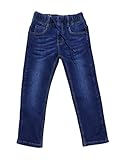Fashion Boy Jungen Thermohose, Jeanshose in Blau, Größe 134 JT163.10
