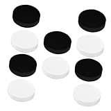 HANABASS 10 Stück Hüpfende Schachfiguren Eishockey Airhockeyspiel Spiel Am Meer Tisch-airhockey Eishockey Karten Kicker- -brettspiel Trouble-brettspiel Hockey- MDF