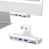 6-in-1 USB C Hub for iMac 24 inch (M1/M3/M4), iMac USB Adapter Multiport with Type-C 10Gbps, SD/TF Card Reader Compatible for iMac 24-inch(M1/M3/M4) | iMac Accessories