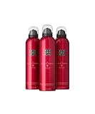 RITUALS The Ritual of Ayurveda Vorteilspack mit 3 x Duschschaum – Duschgel mit indischer Rose und Süßmandelöl – Ausgleichender Duft – Value Pack 3 x 200 ml
