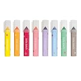 Little Dutch Filzstifte Fasermaler Malstifte Set für Kinder/Kleinkinder - 8 Farbtöne - ab 3 Jahren - Rosa & Friends