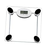 Anneome Gewichtsskala digitalwaage digiwaage briefwaagen bathroom scales Geschenkidee personenwaage glasmaßstab geschenkeidee badezimmerwaage Glaswaage Badwaage Körperwaage