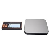 Asixxsix Digitale Küchenwaage, 33 lb kabellose Küchenwaage mit Fernanzeige, magnetische digitale elektronische Lebensmittelwaage aus Edelstahl zum Backen