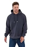 COMEOR Hoodie Herren Kapuzenpullover Sweatshirts (Dunkelgrau S)