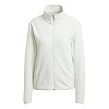 adidas Damen Terrex Multi Essentials Full Zip Fleece Jacket, Linen Green, L