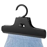 Rockbügel - S. 21 × 13,5 × 2 cm | Hosenstärke mit Nicht rutschfesten Clips, Anti-Falten-Design, Rock Hañgers mit Clips für sichere Aufbewahrung von Kleidungsstücken | Kleiderschrank, Waschraum