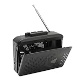Retro-Kassettenspieler, Tragbarer Kassettenspieler, UKW-AM-Radioempfang, 2 AA-Batterien oder USB-Netzteil, 3,5-mm-Kopfhöreranschluss, Persönlicher Kassettenspieler für Drinnen und Draußen