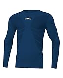 JAKO Herren Longsleeve Comfort 2.0, Navy, L