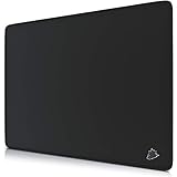 CSL-Computer TITANWOLF - XXL Speed Gaming Mauspad Titanwolf Schwarz 440 x 350mm - XXL Mousepad - Tischunterlage Large Size - verbessert Präzision und Geschwindigkeit