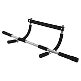 Klimmzugstange Tür - Klimmzugstange für Tür | Gepolsterte Griffe Klimmzugstange | Home Fitness Tür Horizontale Stange | Hängende Stange für Home Gym | Effektiver Fitnesstrainer für Krafttraining