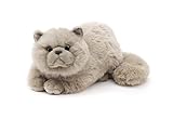 Uni-Toys - Perserkatze grau, liegend - 31 cm (Länge) - Plüsch-Katze - Plüschtier, Kuscheltier