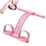 Pedal Puller, Elastic Tension Rope, Gym Exercise Bands, Chest Expander, Portable Fitness Equipment for Muscle Body Arm Leg Waist Abdomen Shoulders Indoor Outdoor Gym Hotel, 12.2 Inches