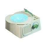 Ahuuen Audio Wireless Lautsprecher - Tragbarer Drahtloser Musiklautsprecher | Surround Sound Ausrüstung Mit RGB Beleuchtung Für Teenager Studenten Erwachsene Musikliebhaber Terrasse Camping Barbecue