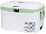 BINGI Kompressor Kühlbox 12.8L Tragbarer Auto Kühlbox 12V / 24V DC und 110~240V AC Elektrische Kühlschrank Kompressor Gefrierbox für Auto LKW Picknick Camping und Heimgebrauch (‎HC-12P1)