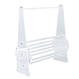 KAHDGSS Vielseitiger Acryl-Organizer, Heimzubehör für Stirnbänder und Schmuck, transparentes Regal für die Arbeitsplatte für Damen