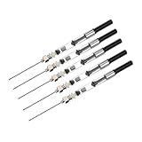 TEHAUX Füllfederhalter Tintenkonverter Tintenabsorbierer Schwarz für Studenten Schulsachen Büro Zuhause Erleichtert Tintenfüllung Schützt Feder Kompatibel mit Europäischen