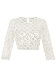 Stockerpoint Damen Holly Dirndlbluse, Creme, 48