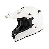 MTR X6B Evo Motocross Helm, ECE 22.06 Geprüfter Motorradhelm, Crosshelm ohne Visier, Cross Helm Motorrad mit Belüftung & Entlüftung, Downhill Helm Geeignet als Fullface Helm MTB, M