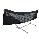 Hängematte Abdeckung Wasserdicht - 420D Oxford Stabhängematte Abdeckplane Wasserdicht, Staubdicht, Winterfest, UV-Schutz, Für Stabhängematte Mit Ständer Und Gestelle Outdoor 380x17x80cm