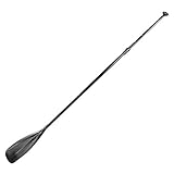 Paddle Carbon 87 × 22 × 5 Surfbrett, 2 Abschnitte, Aluminium, verstellbares Paddel für Bootfahren, Kajakfahren, Surfen