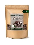 Biojoy BIO-Kakaobohnen (1 kg), Sorte Criollo aus Peru, roh und ganz, ohne Zuckerzusatz (Theobroma cacao)