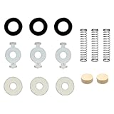 Set mit 14 Trompetenventilen, Feder-Filz-Unterlegscheibe, Kork-Pad, Trompeten-Reparatur-Set, Messing, Instrument, Wartungsteil
